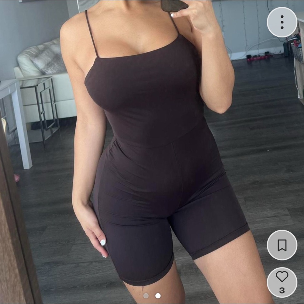 classy brown romper